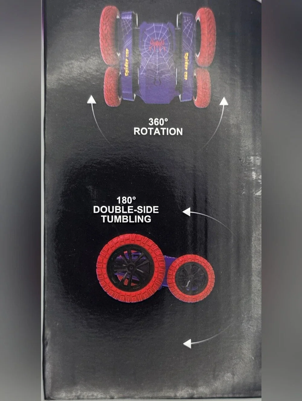 DEERC 360°rotating headlights